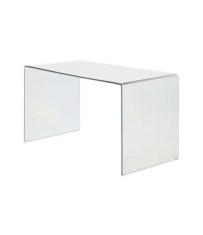 Taula Desk de vidre temperat