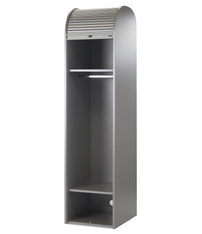 Armario Dancer con persiana enrollable 50 x 60 x 202 cm - Gris