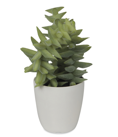 Cactus artificial Pagoda 22 cm con macetero
