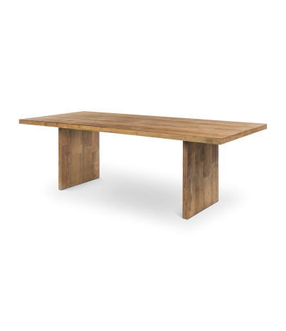 Land rectangular table made of recycled teak - 240