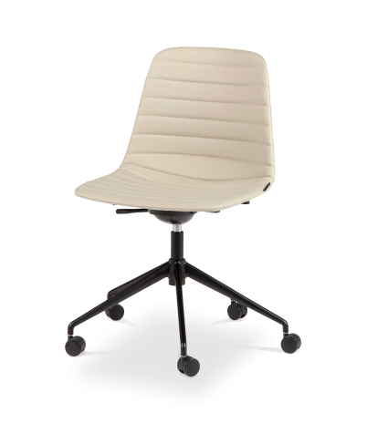Silla escritorio Lola con ruedas soft - Arena