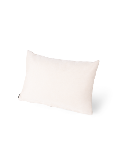 Cojín de exterior Cub rectangular 50 x 35 cm - Marfil