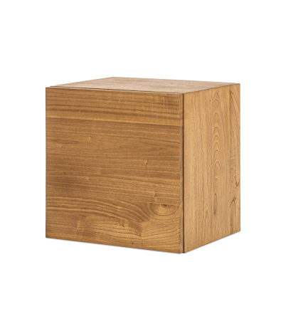 1 door module 46x40x46 cm made of solid mindi and steel - Rac bookcase