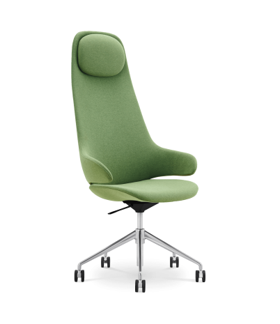 Silla escritorio Air respaldo alto - Verde