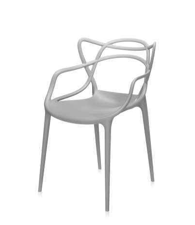 Cadira Masters amb reposabraços - Gris