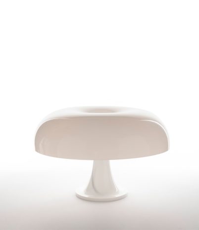 Nesso table table lamp by Artemide Ø 54 x 34 cm white or orange - White