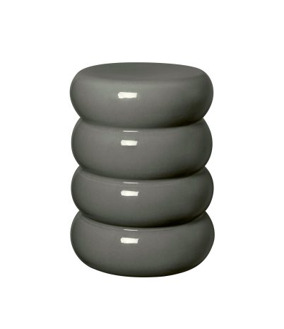 Toru stool/side table made of lacquered ceramic Ø 34 x 44 cm - Elephant