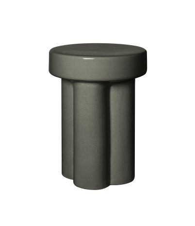 Toru stool/side table made of lacquered ceramic Ø 33 x 44 cm - Elephant