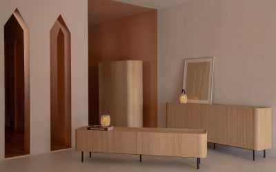 Muebles con esencia de los ’50 reinterpretados para habitar en el presente