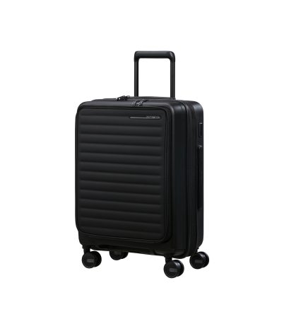Maleta expandible Restackd 55 amb butxaca de Samsonite Sage o Black - Negre