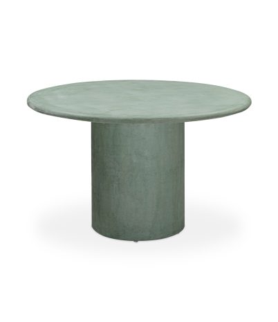 Brisa round microcement table Ø120 x 76 cm - Green