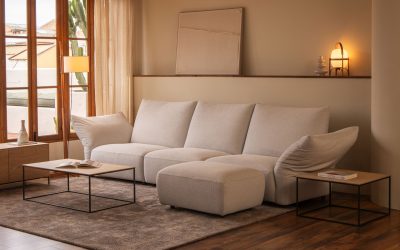 Donde habita la calma: un sofá modular de descanso envolvente
