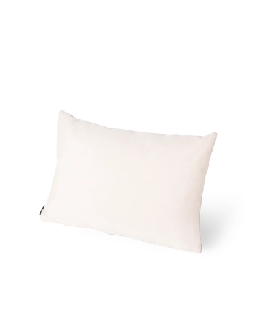 Cojín de exterior Cub rectangular 50 x 35 cm - Marfil